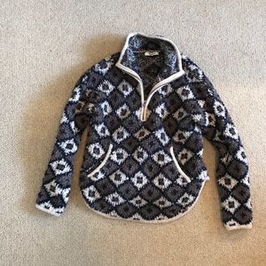 Madewell print fleece